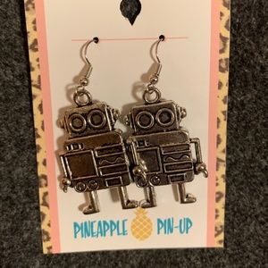 🔥3 For $15🔥 Handmade Robot Earrings nickel free